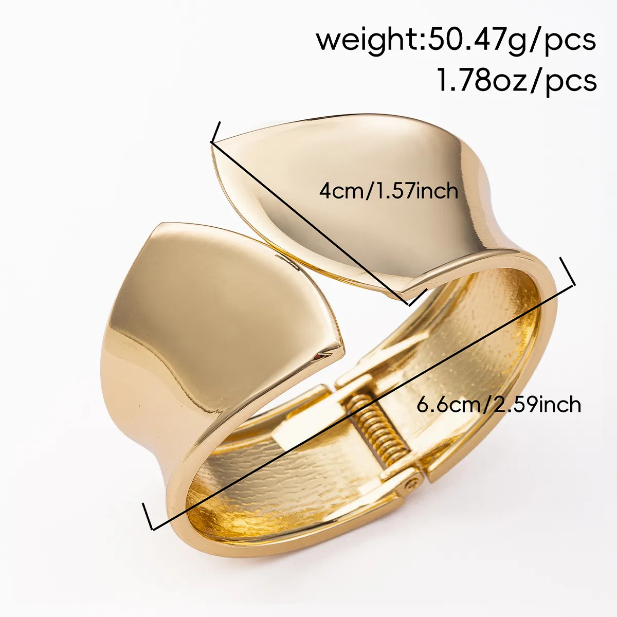 Vintage Style Solid Color Alloy Unisex Bangle display picture 10