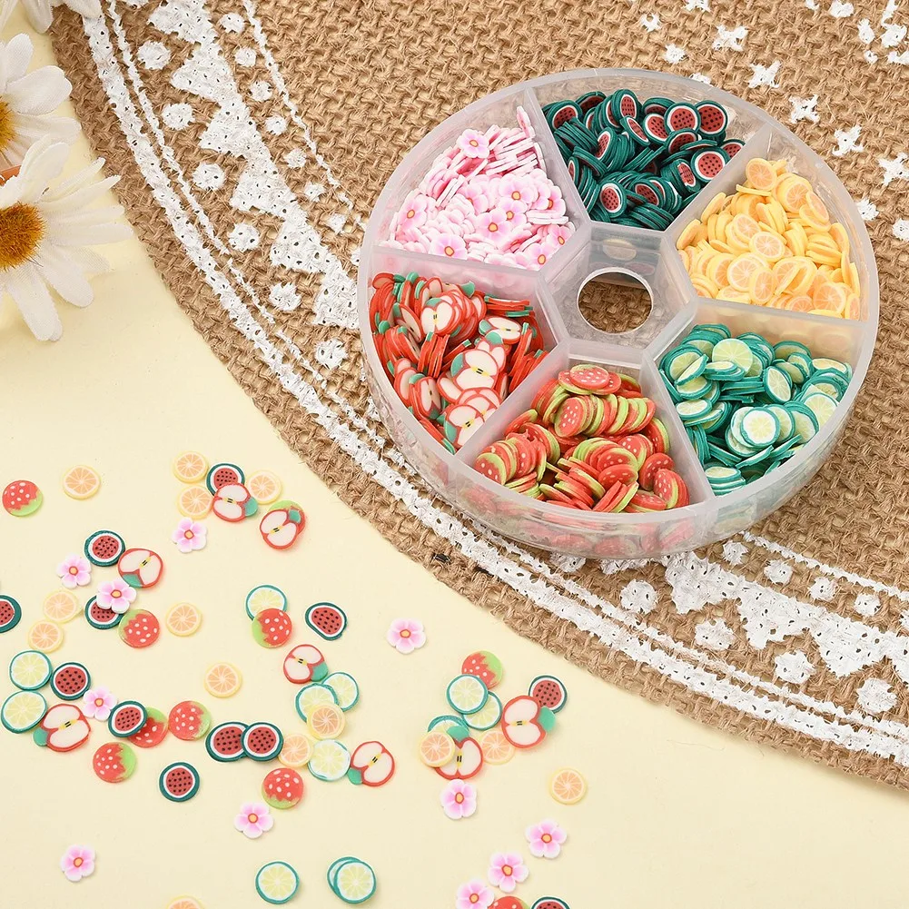 Cute Sweet Fruit Polymer Clay 1 Set display picture 12
