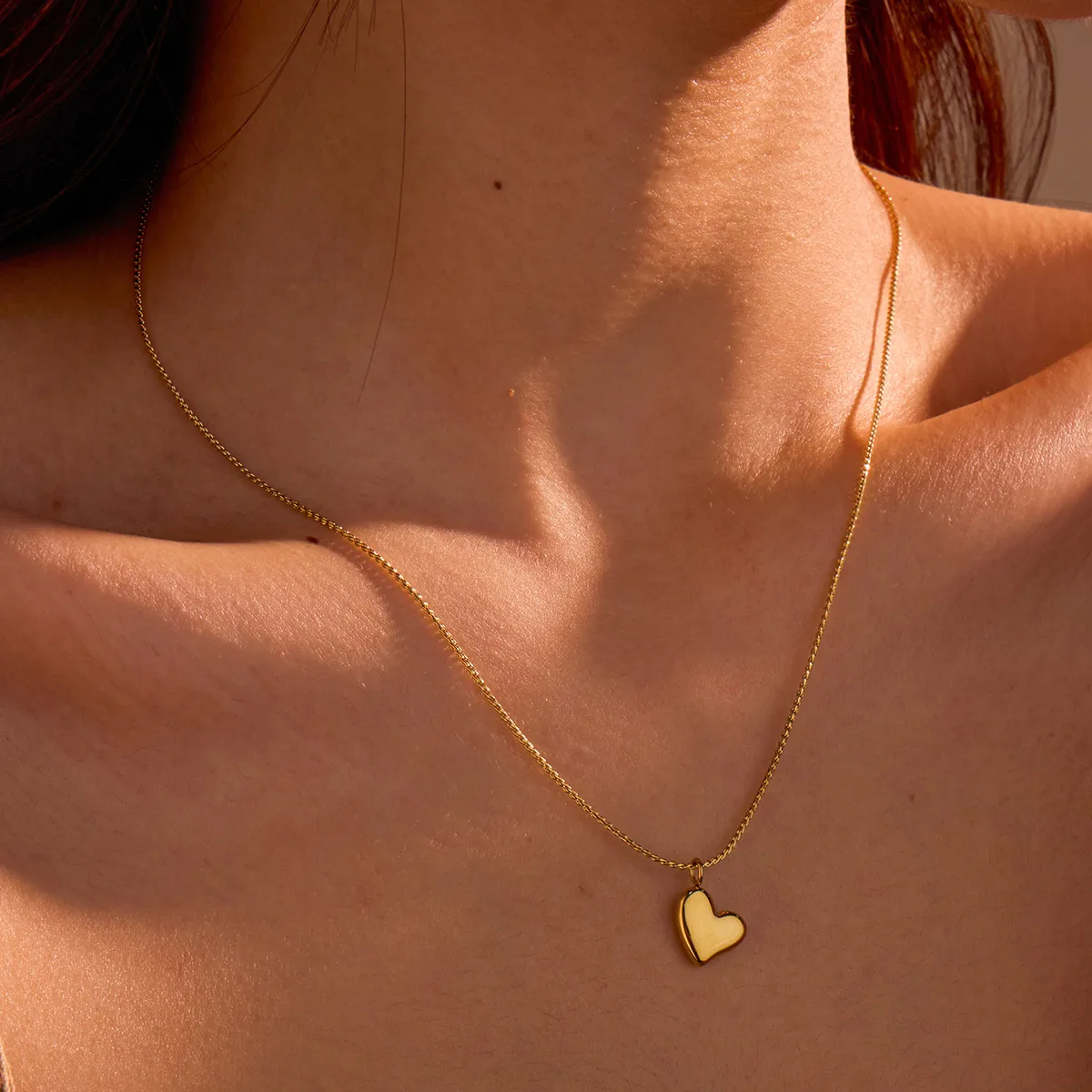 Classic Style Heart Shape 304 Stainless Steel Women's Pendant Necklace display picture 32