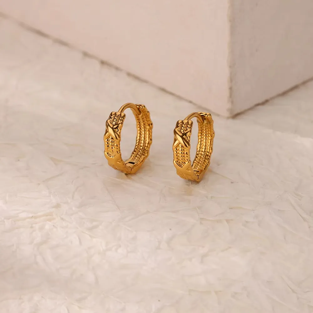 1 Pair Simple Style Geometric Heart Shape 304 Stainless Steel Earrings display picture 7
