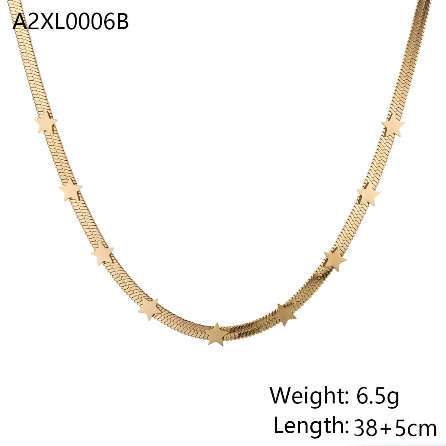 Simple Style Geometric Titanium Steel Beaded Plating Inlay Natural Stone Zircon Women's Necklace display picture 7