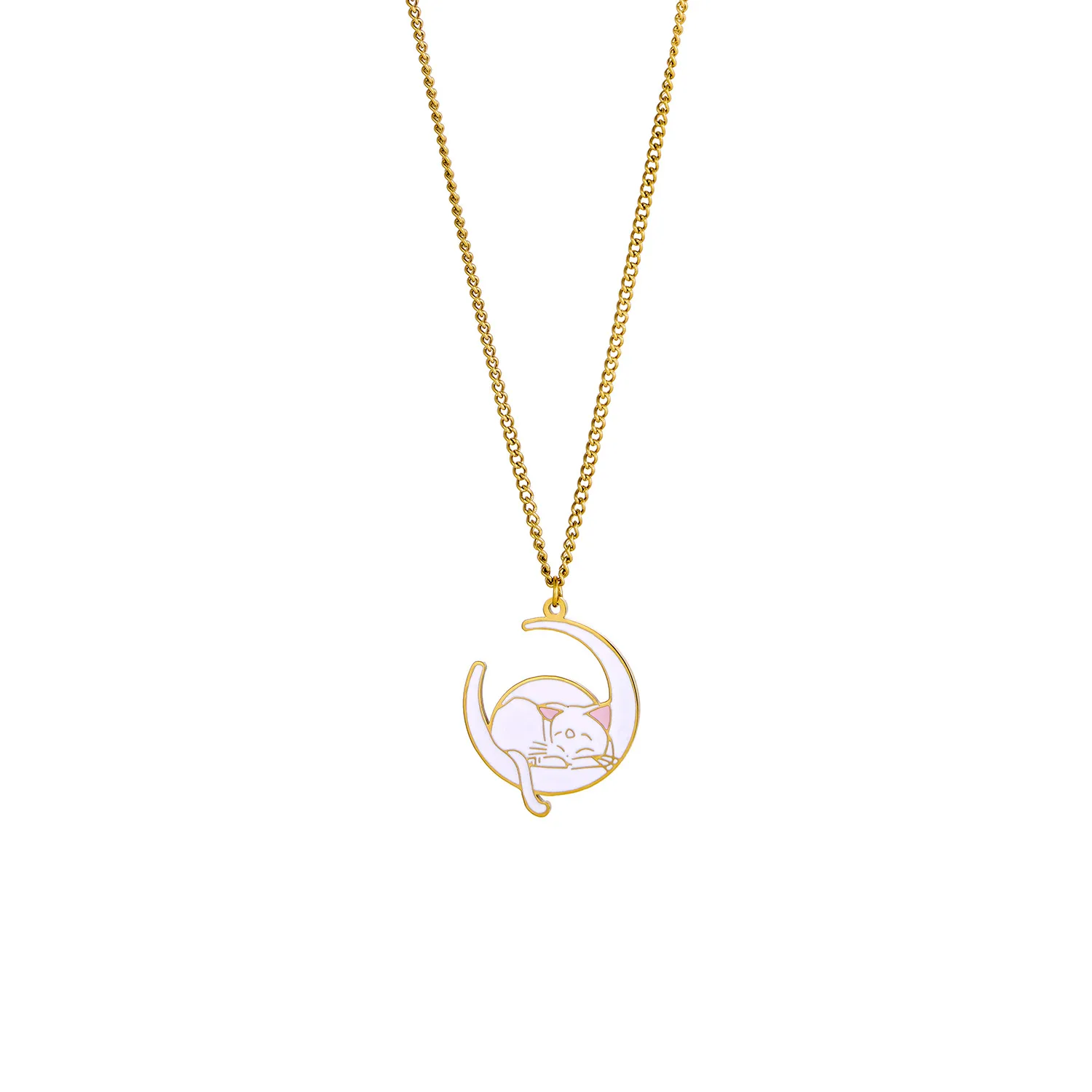 Simple Style Geometric Titanium Steel Beaded Plating Inlay Natural Stone Zircon Women's Necklace display picture 8