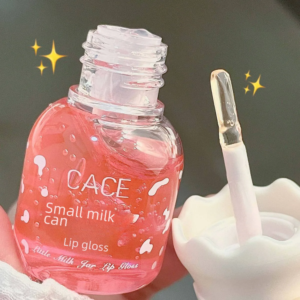 Smooth Moisturizing Nourishing Hydrating Fruit Juice Lip Gloss Lipstick Stacking Student Party Transparent Lip Oil display picture 4