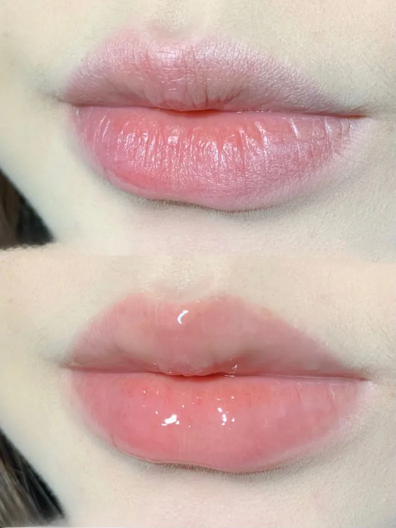 Smooth Moisturizing Nourishing Hydrating Fruit Juice Lip Gloss Lipstick Stacking Student Party Transparent Lip Oil display picture 6