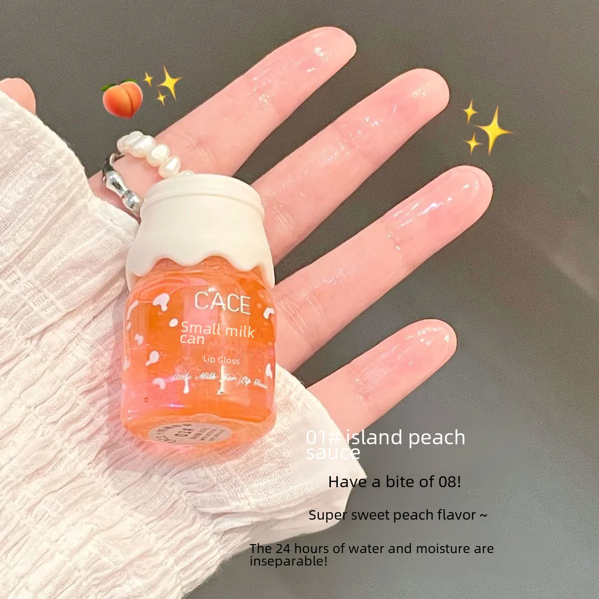 Smooth Moisturizing Nourishing Hydrating Fruit Juice Lip Gloss Lipstick Stacking Student Party Transparent Lip Oil display picture 8