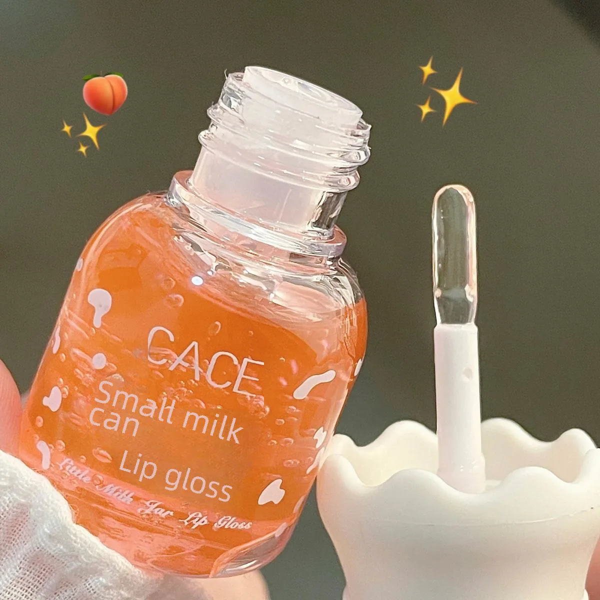 Smooth Moisturizing Nourishing Hydrating Fruit Juice Lip Gloss Lipstick Stacking Student Party Transparent Lip Oil display picture 9