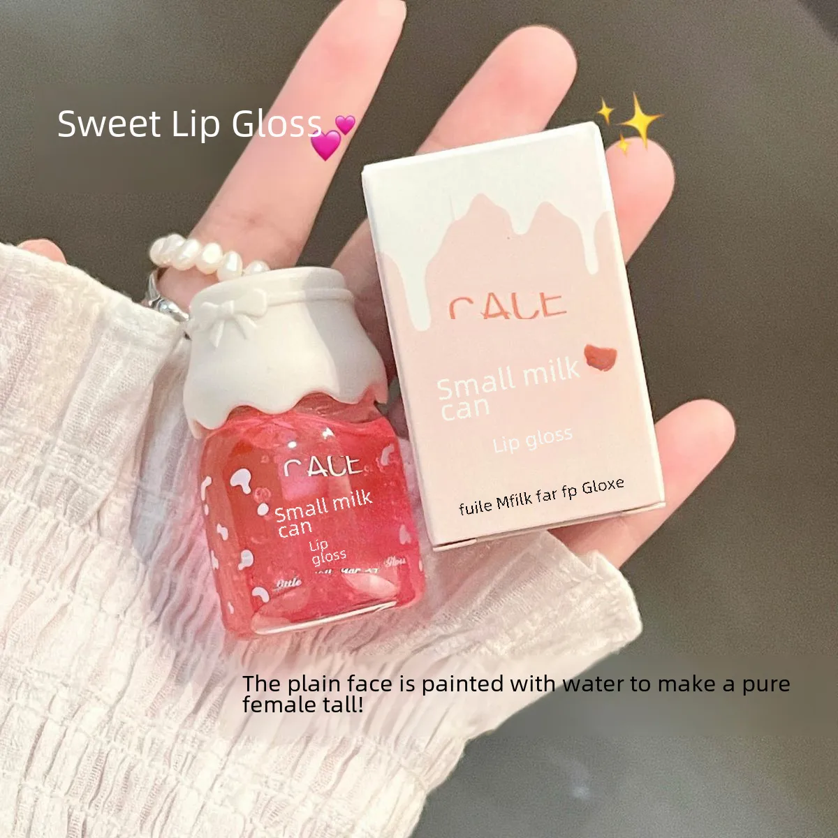Smooth Moisturizing Nourishing Hydrating Fruit Juice Lip Gloss Lipstick Stacking Student Party Transparent Lip Oil display picture 12