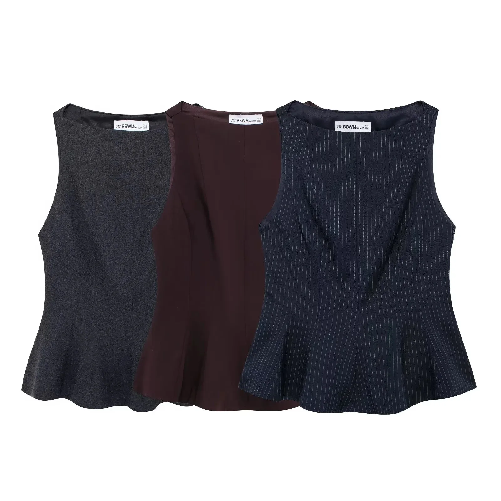 Women's Vest Tank Tops Elegant Stripe display picture 7