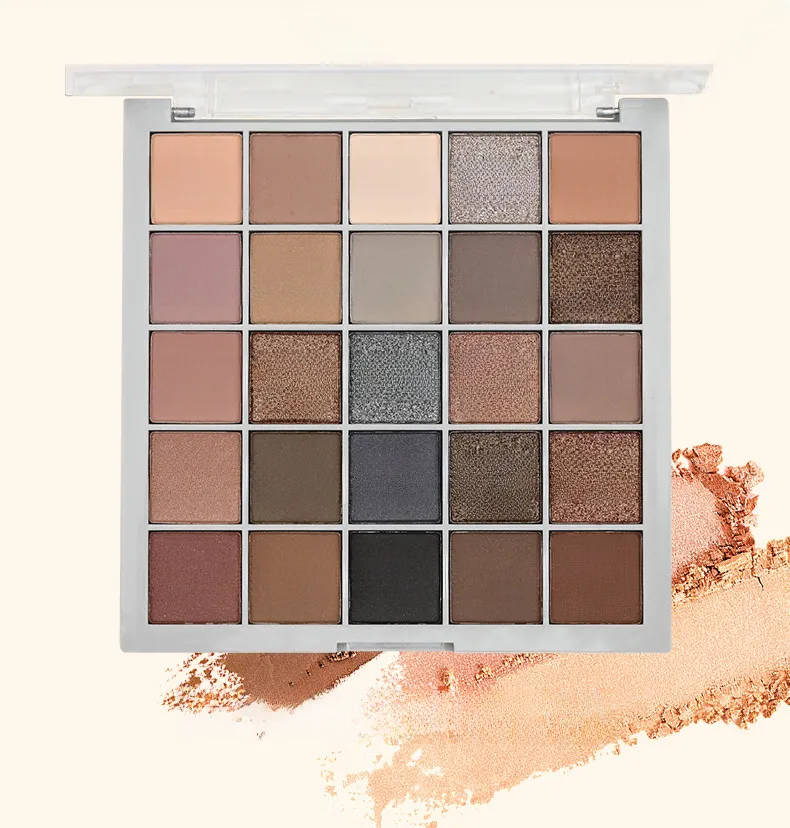Caper Low-saturation Cool Tone Concealer Palette 25 Colors Earth Tone Matte Finish Non-puffy Eyes display picture 1