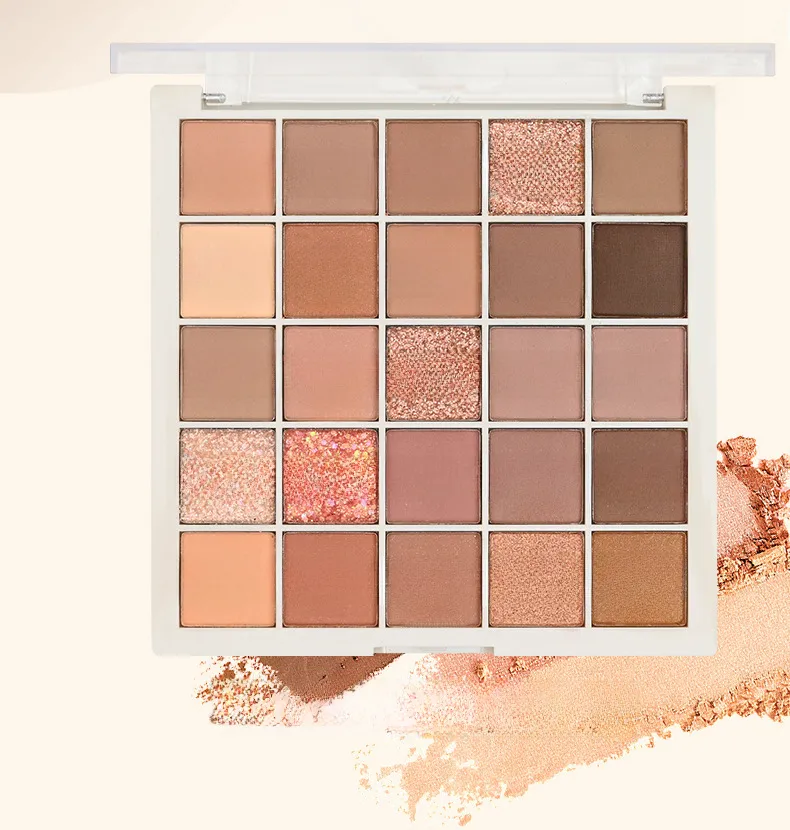 Caper Low-saturation Cool Tone Concealer Palette 25 Colors Earth Tone Matte Finish Non-puffy Eyes display picture 11