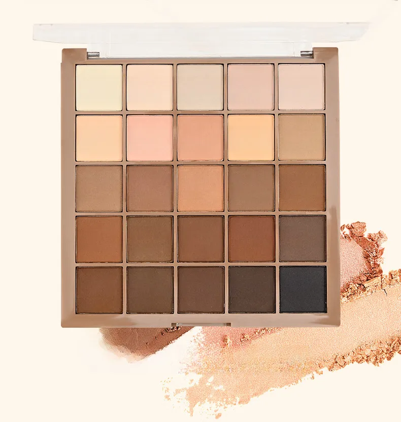 Caper Low-saturation Cool Tone Concealer Palette 25 Colors Earth Tone Matte Finish Non-puffy Eyes display picture 6