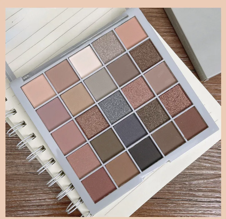 Caper Low-saturation Cool Tone Concealer Palette 25 Colors Earth Tone Matte Finish Non-puffy Eyes display picture 2