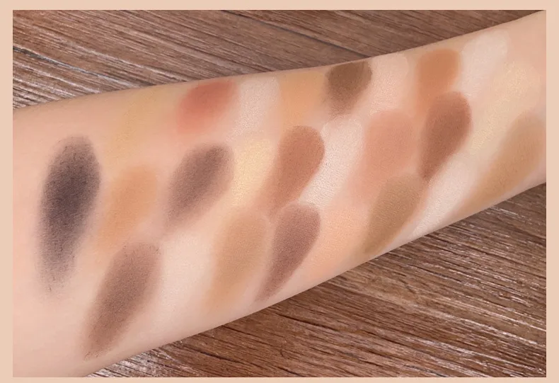 Caper Low-saturation Cool Tone Concealer Palette 25 Colors Earth Tone Matte Finish Non-puffy Eyes display picture 8