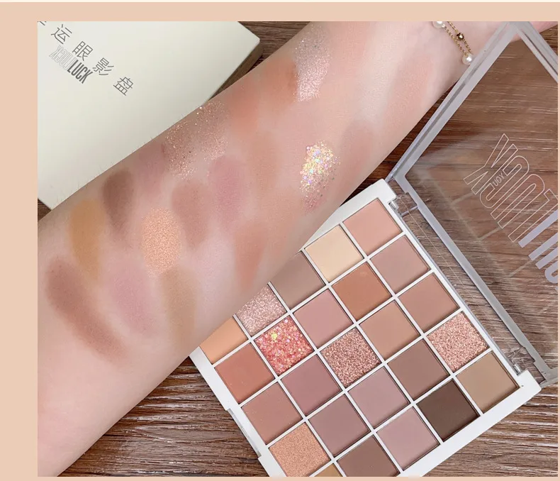 Caper Low-saturation Cool Tone Concealer Palette 25 Colors Earth Tone Matte Finish Non-puffy Eyes display picture 12
