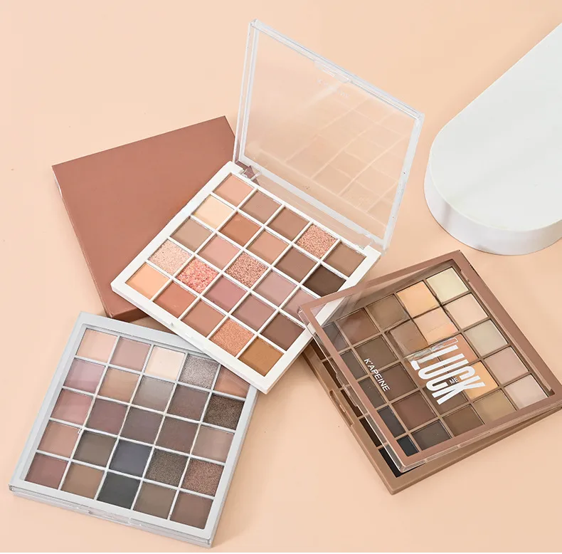 Caper Low-saturation Cool Tone Concealer Palette 25 Colors Earth Tone Matte Finish Non-puffy Eyes display picture 15