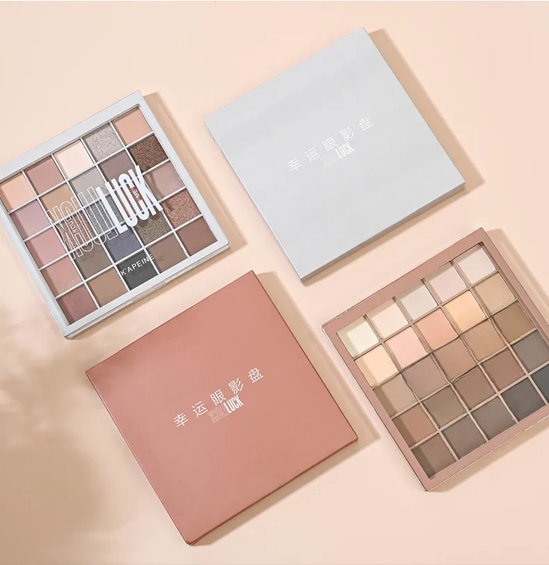 Caper Low-saturation Cool Tone Concealer Palette 25 Colors Earth Tone Matte Finish Non-puffy Eyes display picture 16