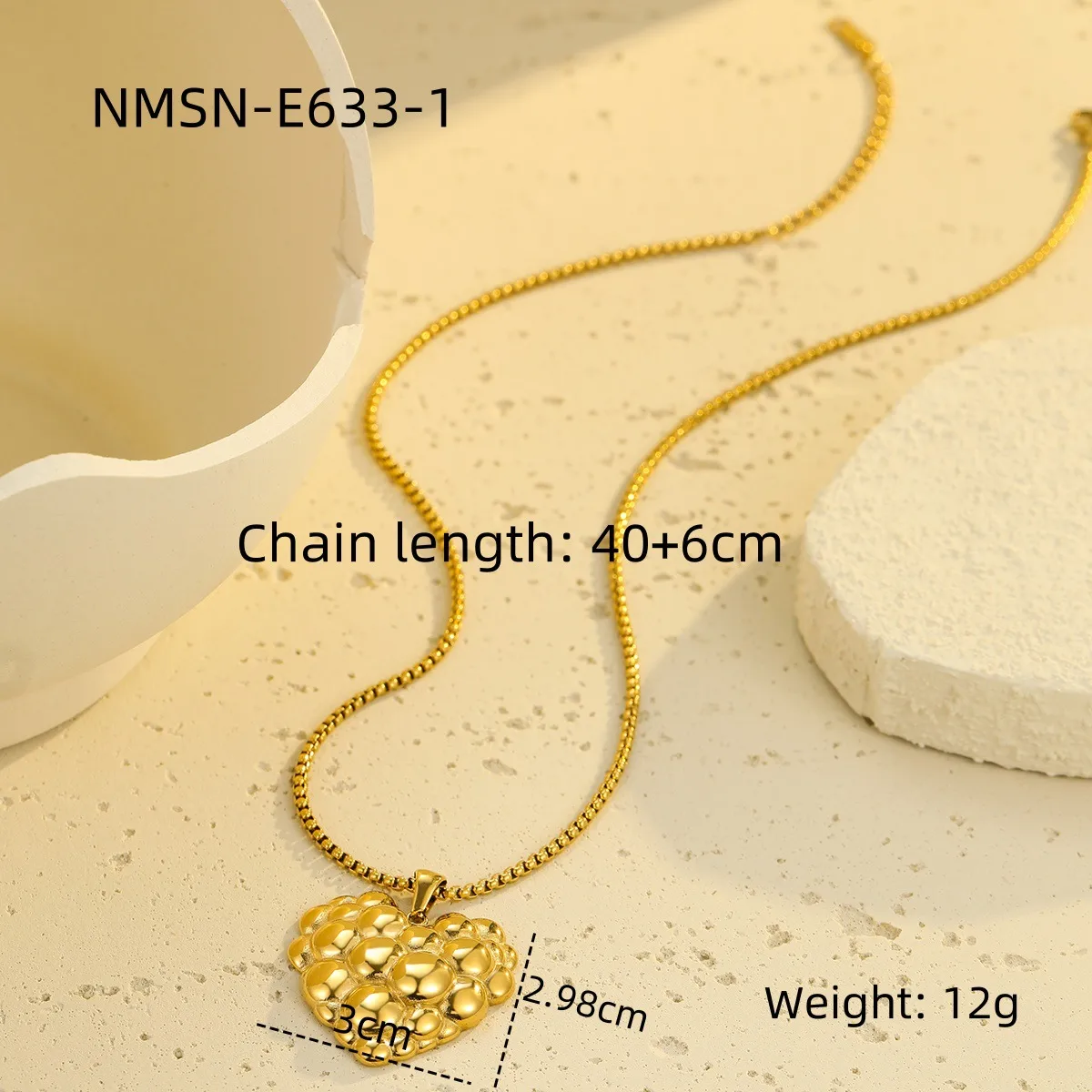 Classic Style Heart Shape 304 Stainless Steel Women's Pendant Necklace display picture 30