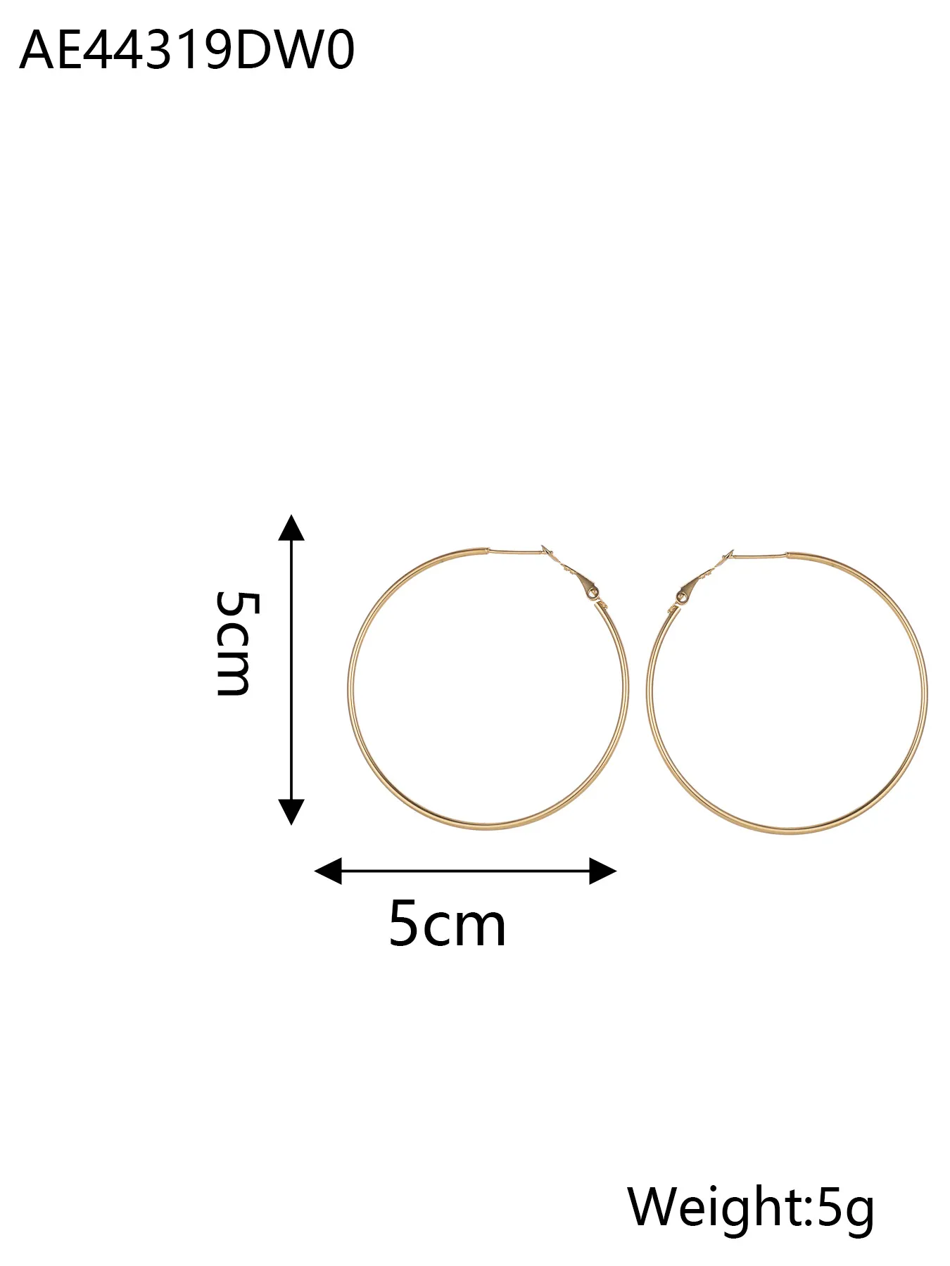1 Pair Simple Style Geometric 304 Stainless Steel Ear Studs display picture 18