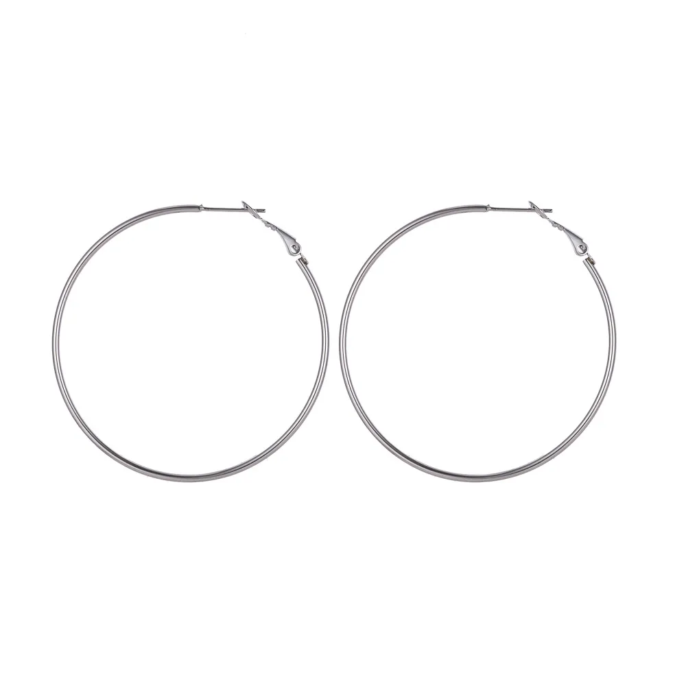 1 Pair Simple Style Geometric 304 Stainless Steel Ear Studs display picture 23