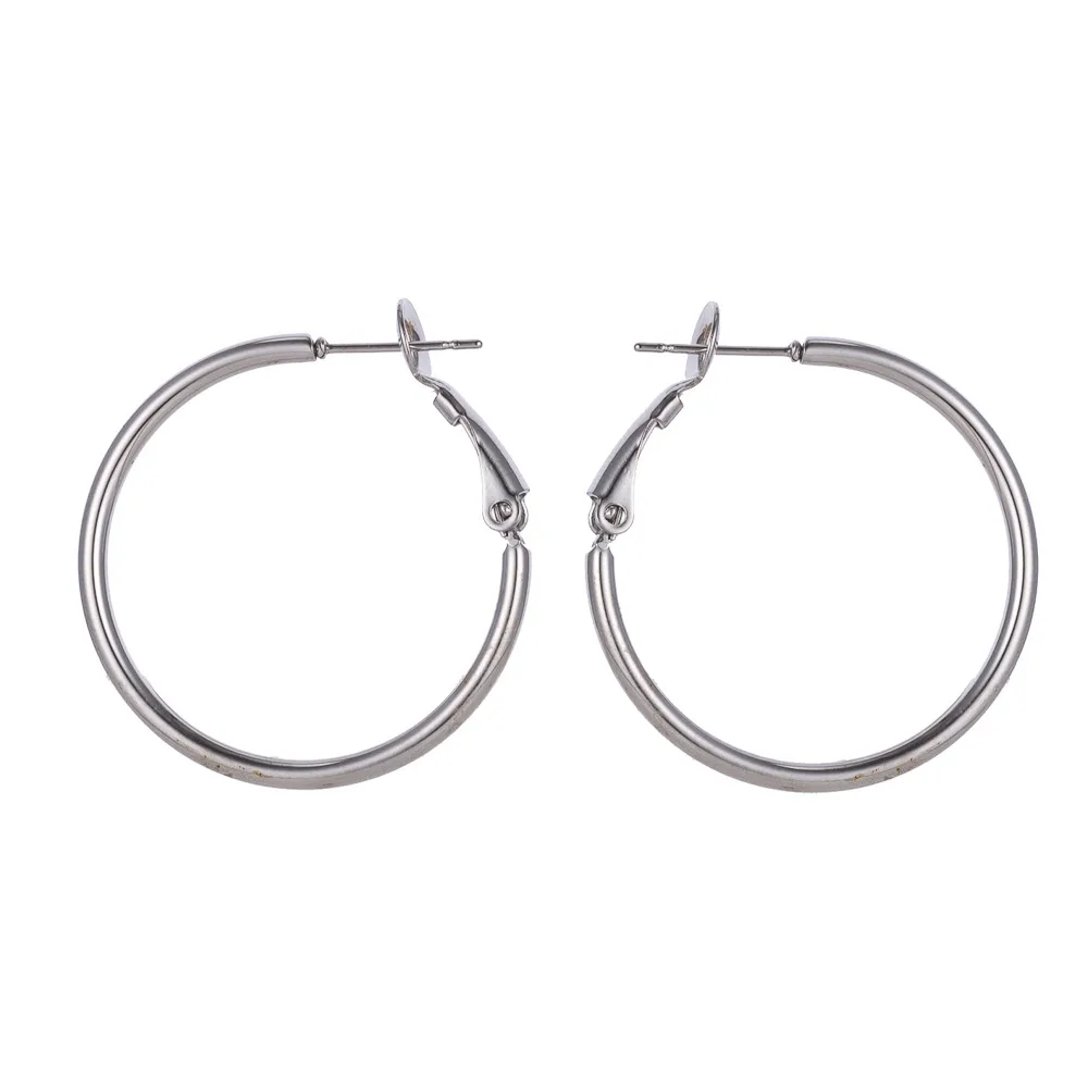 1 Pair Simple Style Geometric 304 Stainless Steel Ear Studs display picture 24
