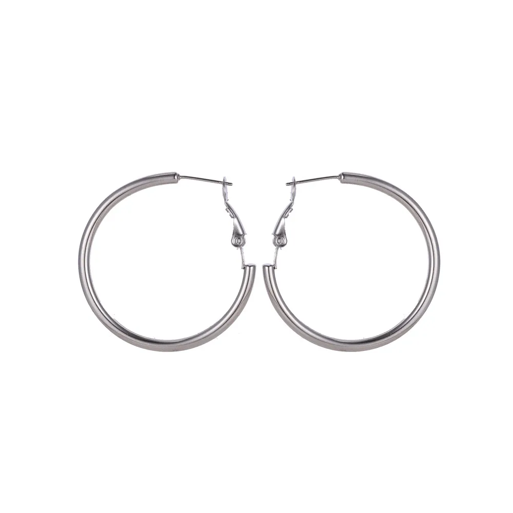 1 Pair Simple Style Geometric 304 Stainless Steel Ear Studs display picture 25