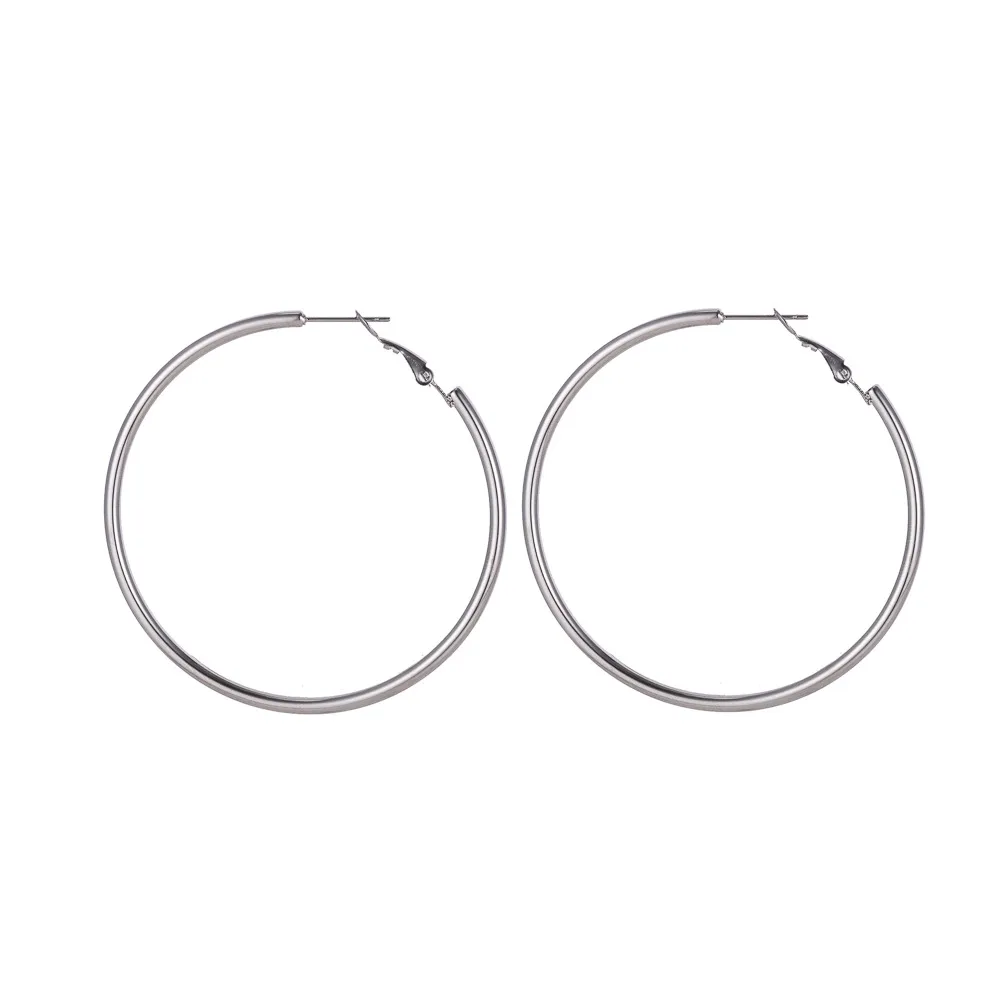 1 Pair Simple Style Geometric 304 Stainless Steel Ear Studs display picture 27
