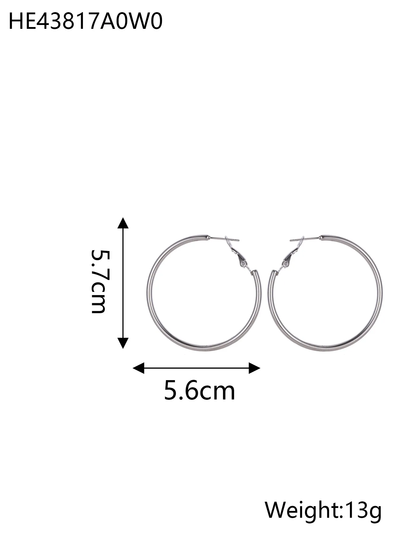 1 Pair Simple Style Geometric 304 Stainless Steel Ear Studs display picture 33