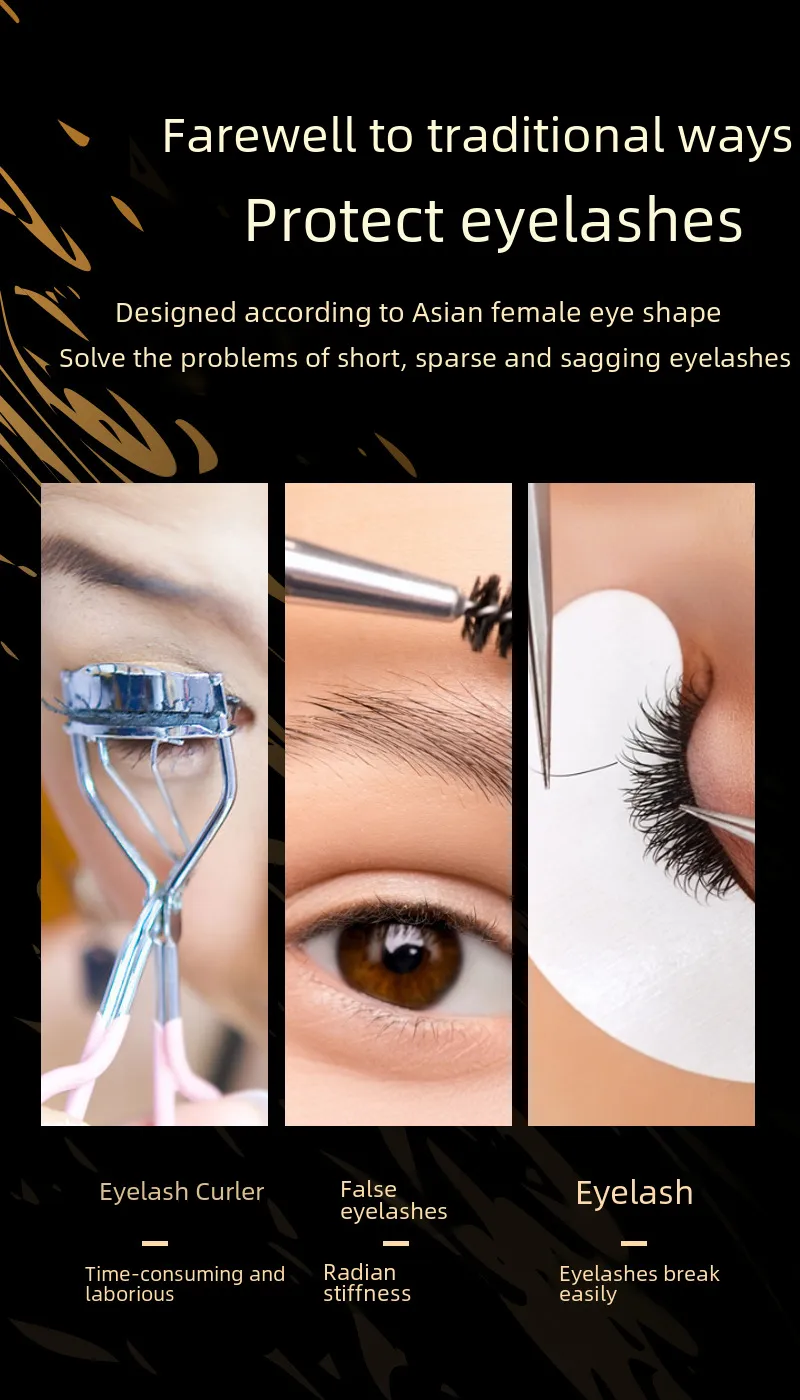 Eyelash Curler Rechargeable Electric Heating Beauty Tool Shaping Eye Curler Electric Eyelash Curler Manufacturer display picture 4
