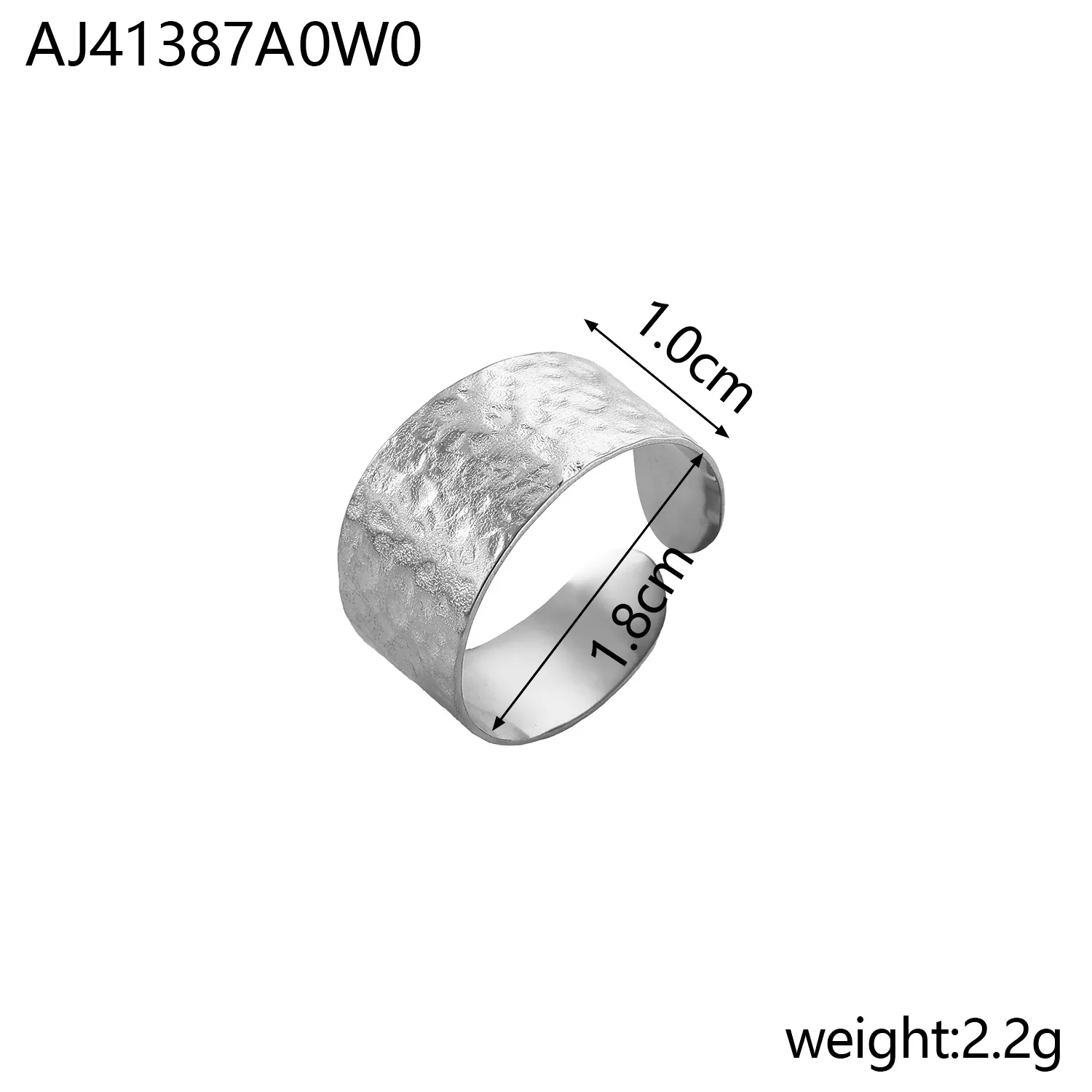 Wholesale Jewelry Simple Style Geometric Titanium Steel Zircon Plating Inlay Open Rings display picture 13