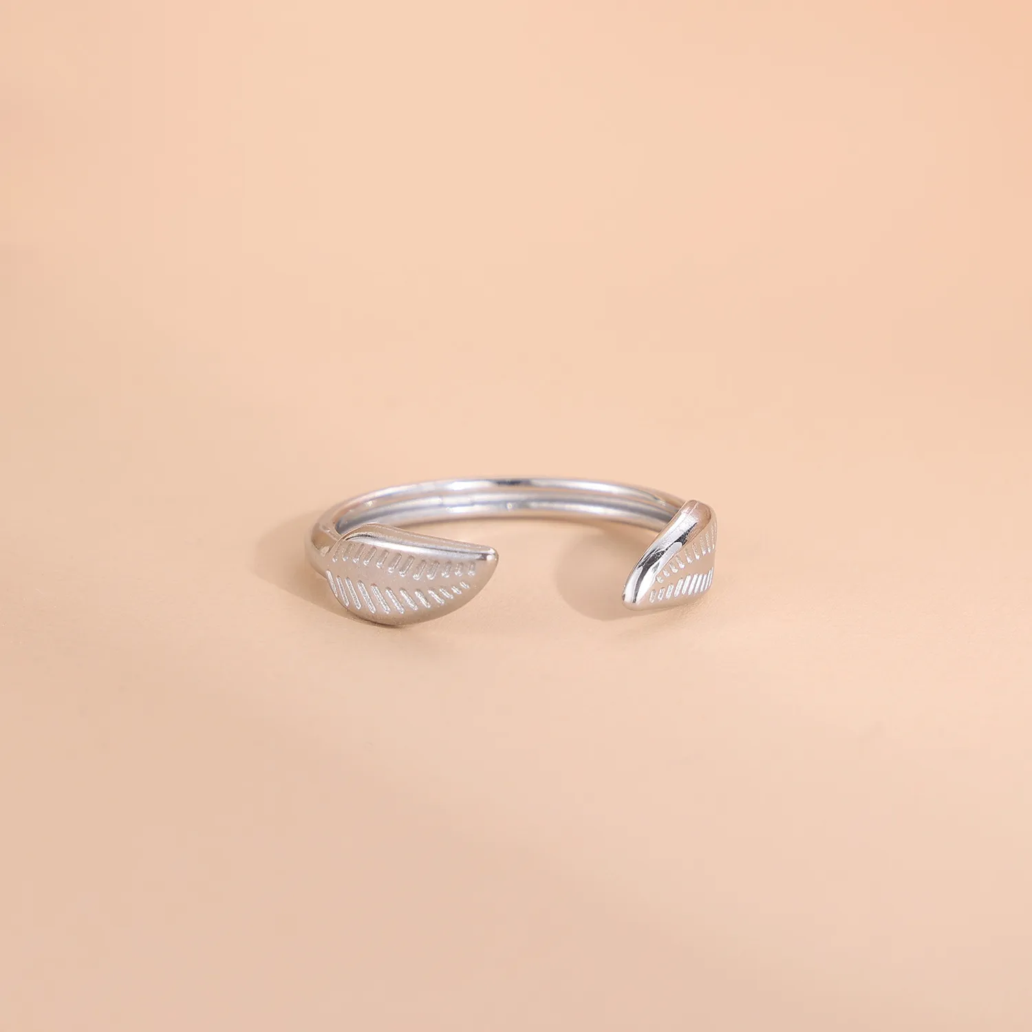 Wholesale Jewelry Simple Style Geometric Titanium Steel Zircon Plating Inlay Open Rings display picture 24