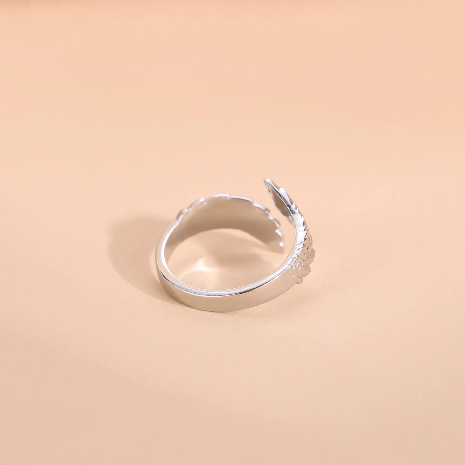 Wholesale Jewelry Simple Style Geometric Titanium Steel Zircon Plating Inlay Open Rings display picture 36
