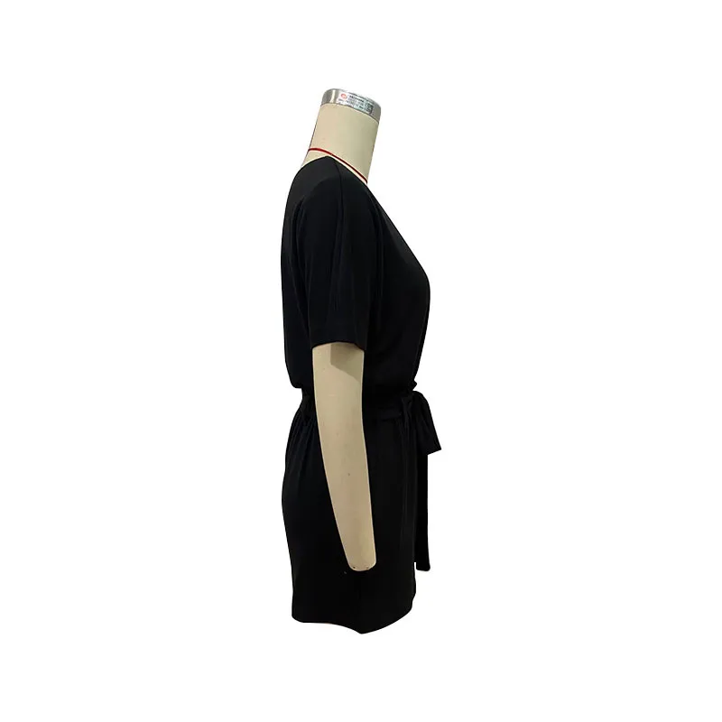 Women's Holiday Daily Classic Style Solid Color Shorts Rompers display picture 3