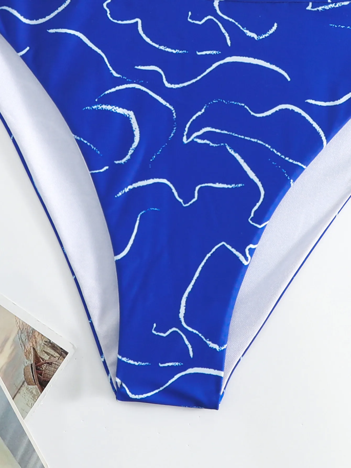 Women's Leaves Printing 2 Pieces Set Bikinis Swimwear display picture 6