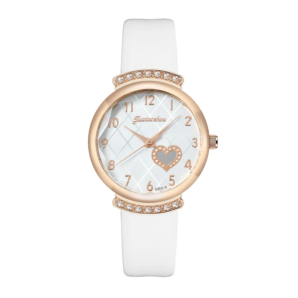 Casual Heart Shape Buckle Quartz Women's Watches display picture 16