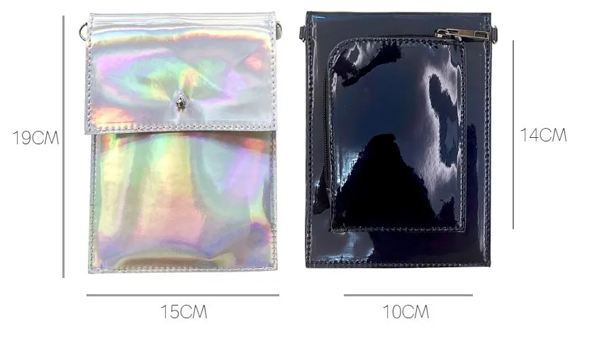 Women's Pu Leather Solid Color Streetwear Square Flip Cover Phone Wallets display picture 8