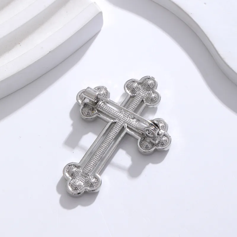 IG Style Human Leaf Flower Alloy Inlay Rhinestones Unisex Brooches display picture 25