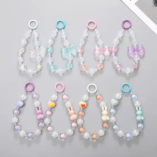 Cute Bear Heart Shape Arylic Plating Keychain display picture 8