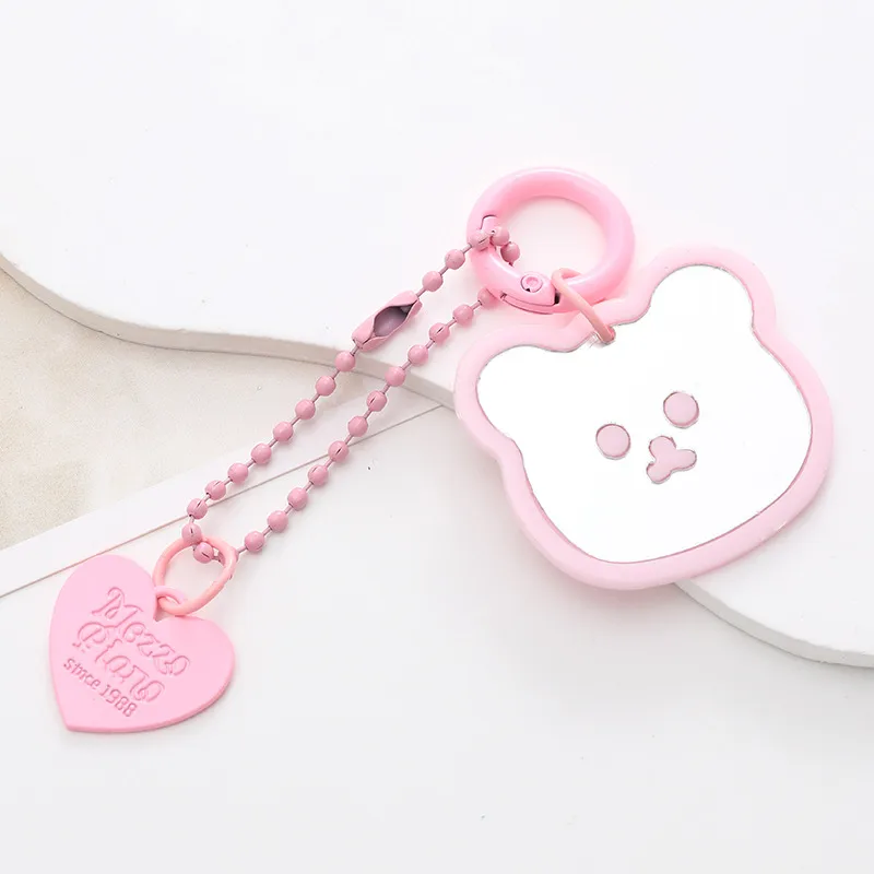 Cute Bear Heart Shape Arylic Plating Keychain display picture 17