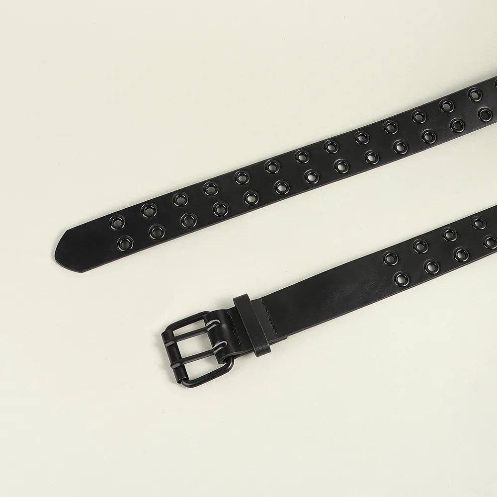 Casual Simple Style Classic Style Solid Color Pu Leather Belt Buckle Women's Leather Belts display picture 8