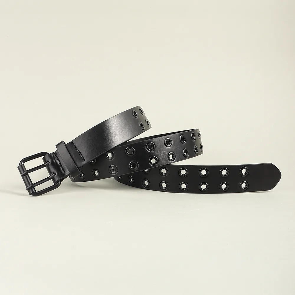 Casual Simple Style Classic Style Solid Color Pu Leather Belt Buckle Women's Leather Belts display picture 6