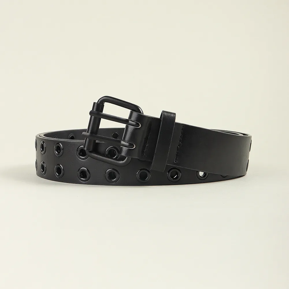 Casual Simple Style Classic Style Solid Color Pu Leather Belt Buckle Women's Leather Belts display picture 3