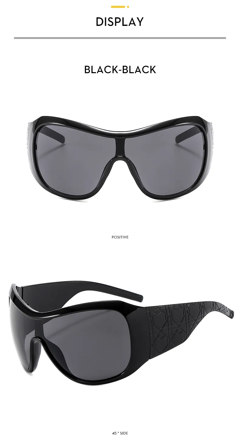 Simple Style Classic Style Solid Color Leopard Pc Square Full Frame Women's Sunglasses display picture 6