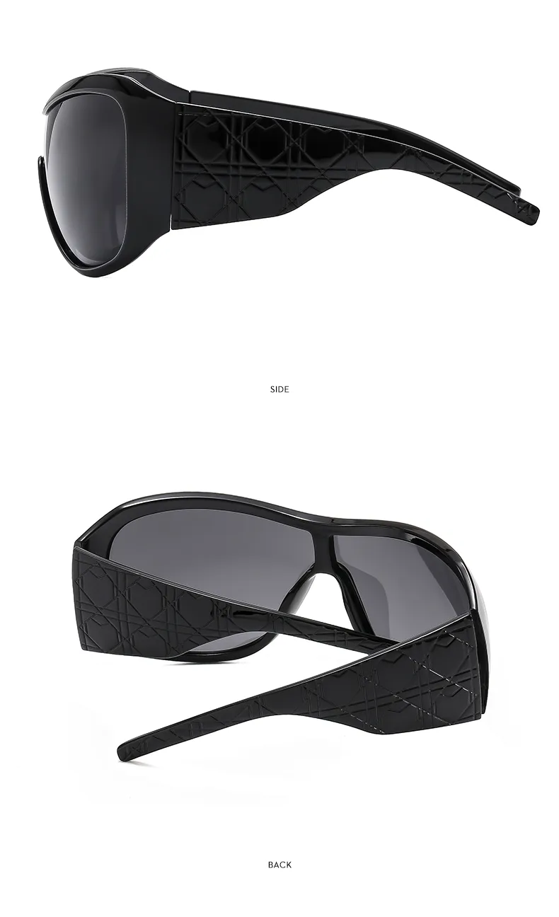 Simple Style Classic Style Solid Color Leopard Pc Square Full Frame Women's Sunglasses display picture 5