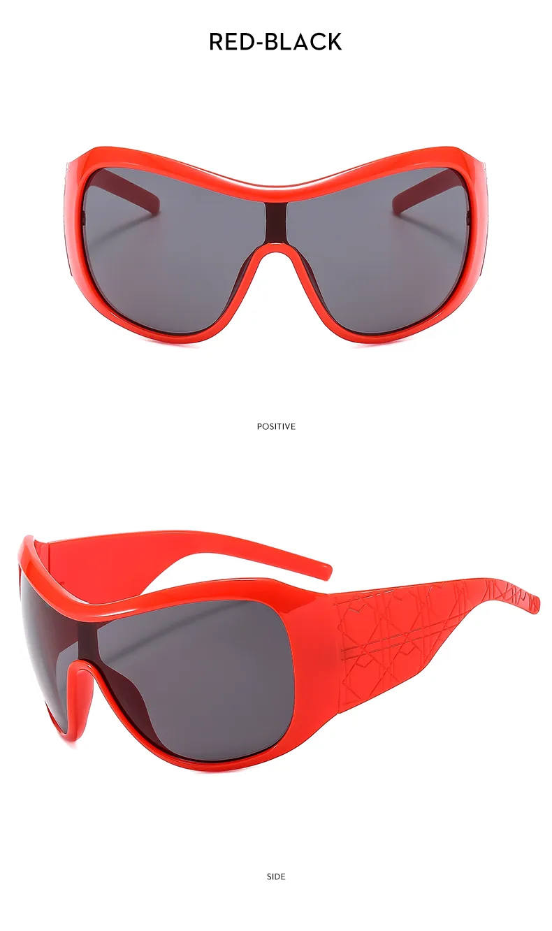 Simple Style Classic Style Solid Color Leopard Pc Square Full Frame Women's Sunglasses display picture 13