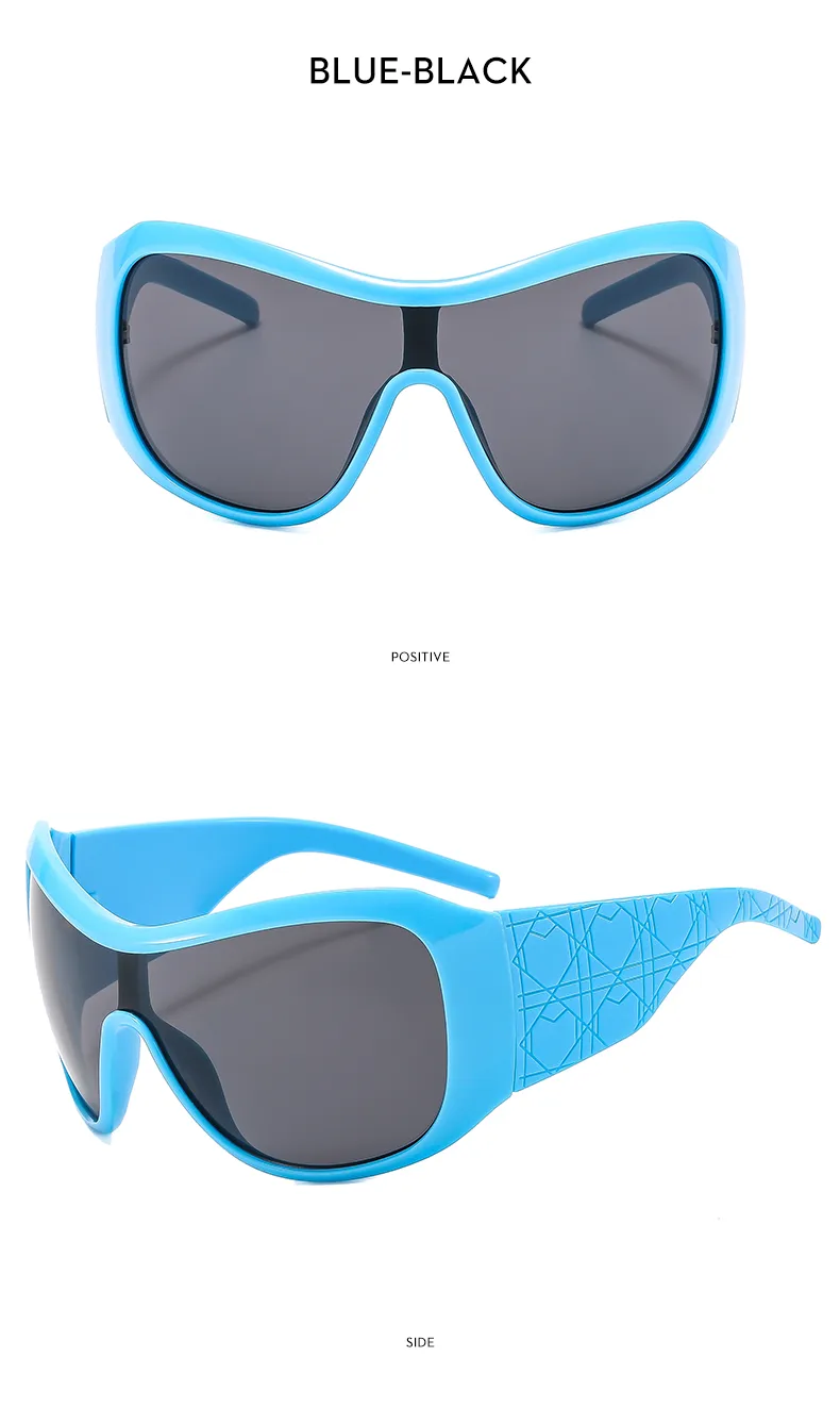 Simple Style Classic Style Solid Color Leopard Pc Square Full Frame Women's Sunglasses display picture 12