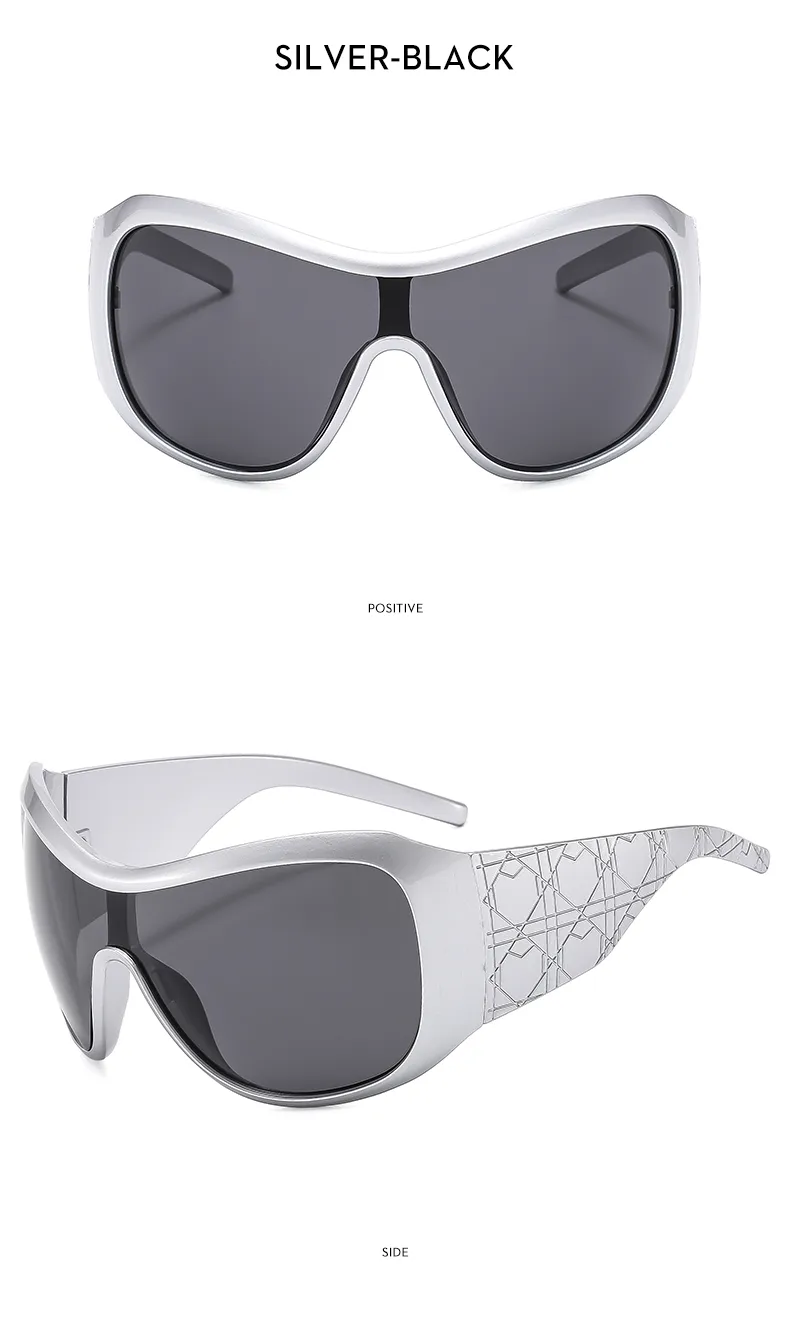 Simple Style Classic Style Solid Color Leopard Pc Square Full Frame Women's Sunglasses display picture 10
