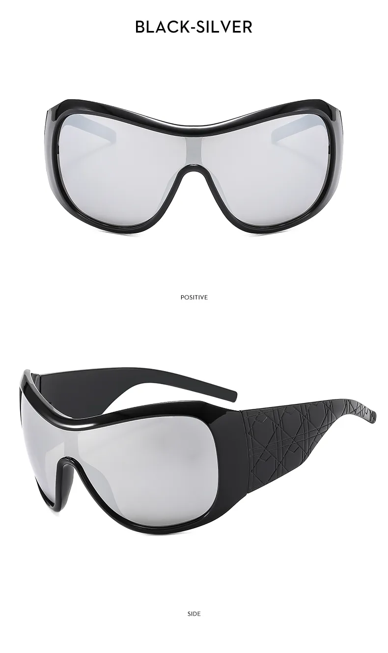 Simple Style Classic Style Solid Color Leopard Pc Square Full Frame Women's Sunglasses display picture 9