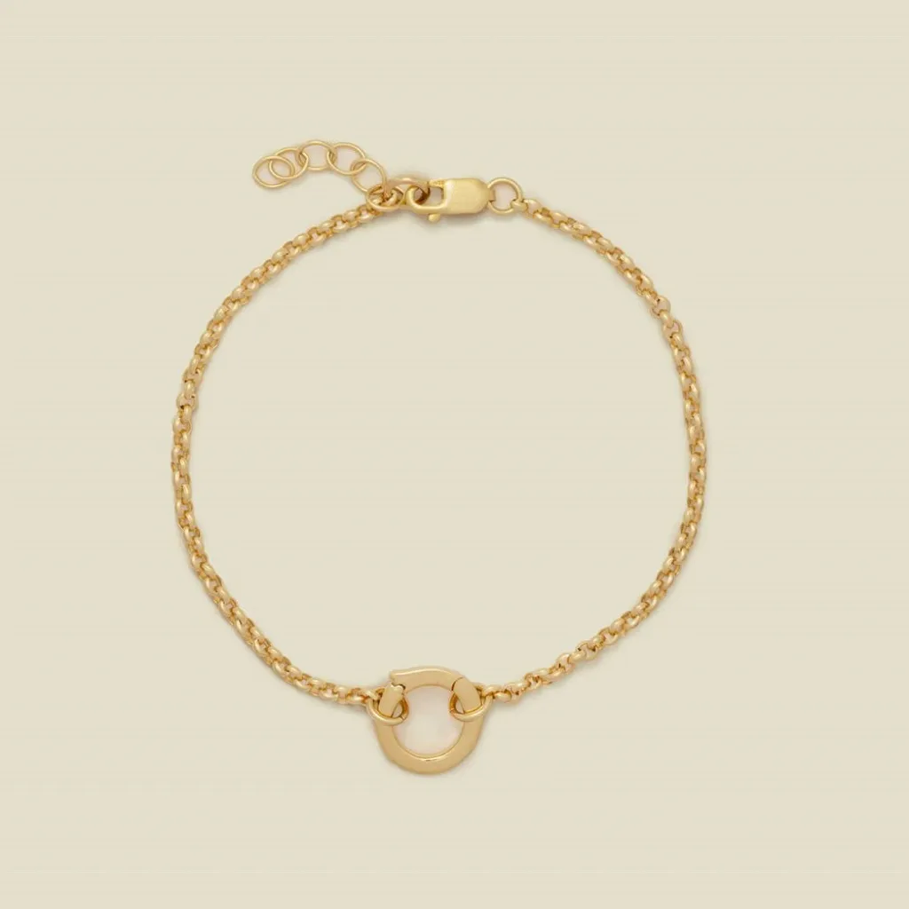 Wholesale Jewelry Casual Solid Color 201 Stainless Steel 18K Gold Plated Gold Plated Plating Bracelets display picture 5