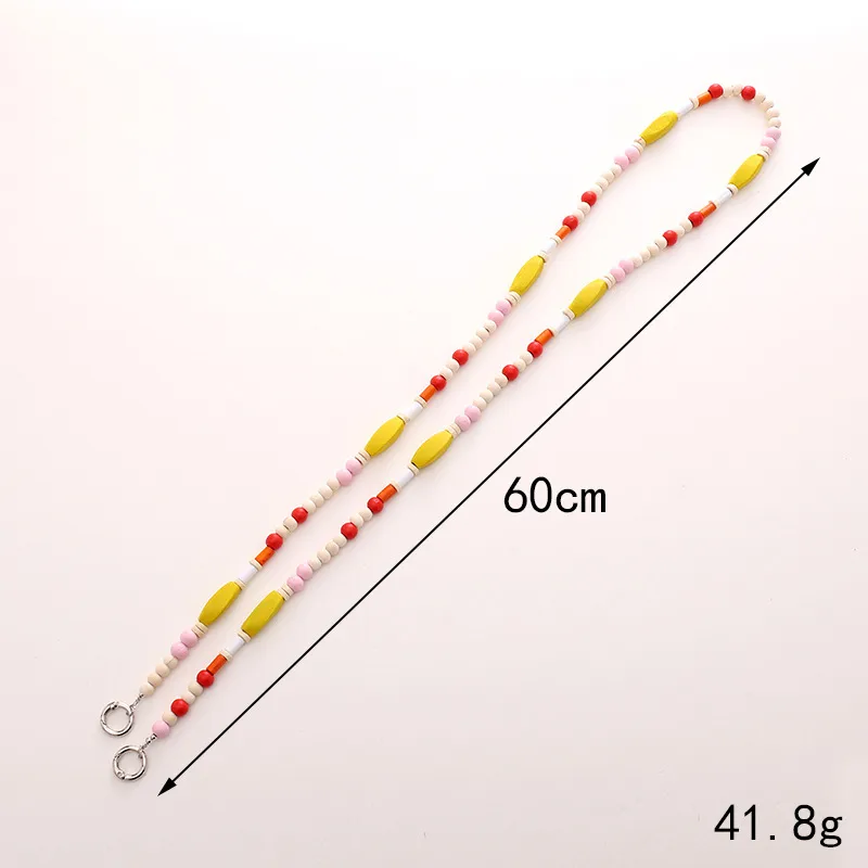 IG Style Pastoral Star Flower Butterfly Beaded Chain Mobile Phone Chain display picture 1