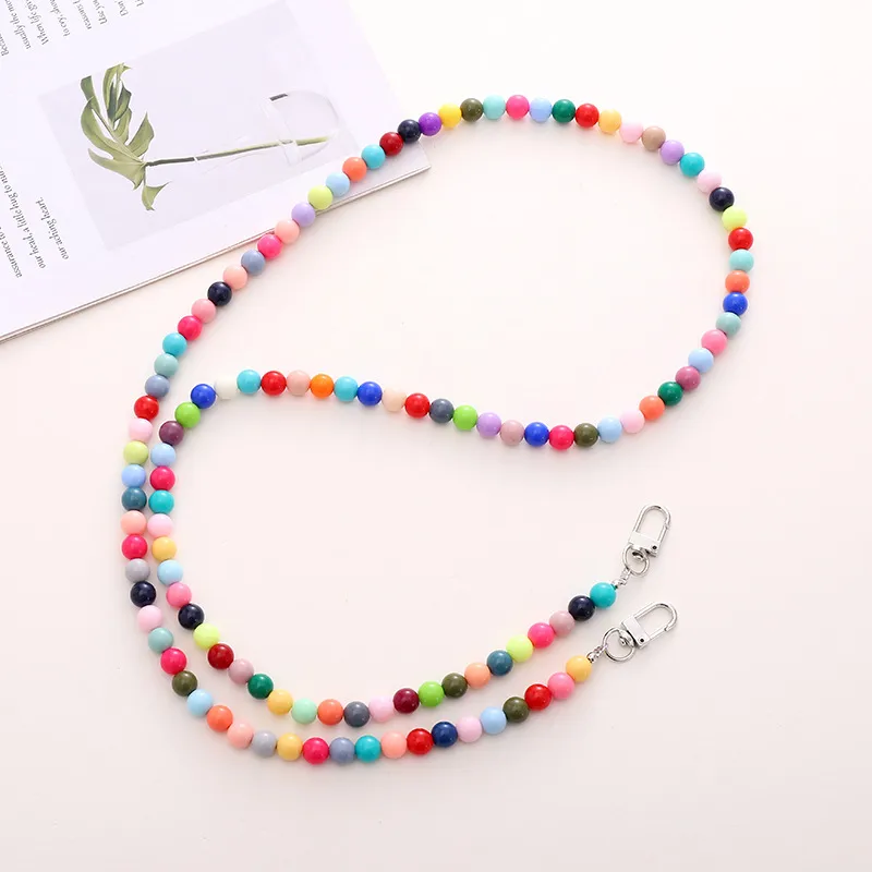 IG Style Pastoral Star Flower Butterfly Beaded Chain Mobile Phone Chain display picture 2